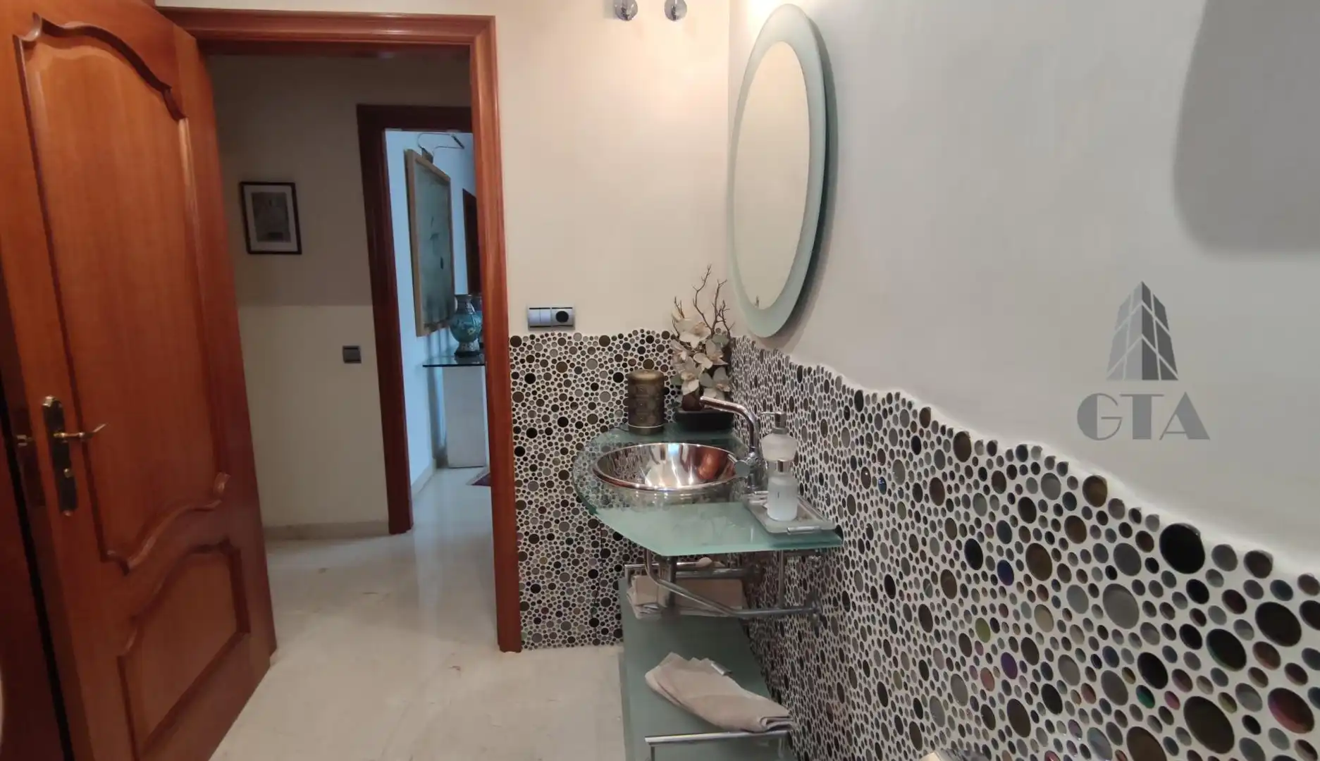 Bathroom of Houses for sale in Sant Cugat del Vallès  with Heating, Private garden and Terrace