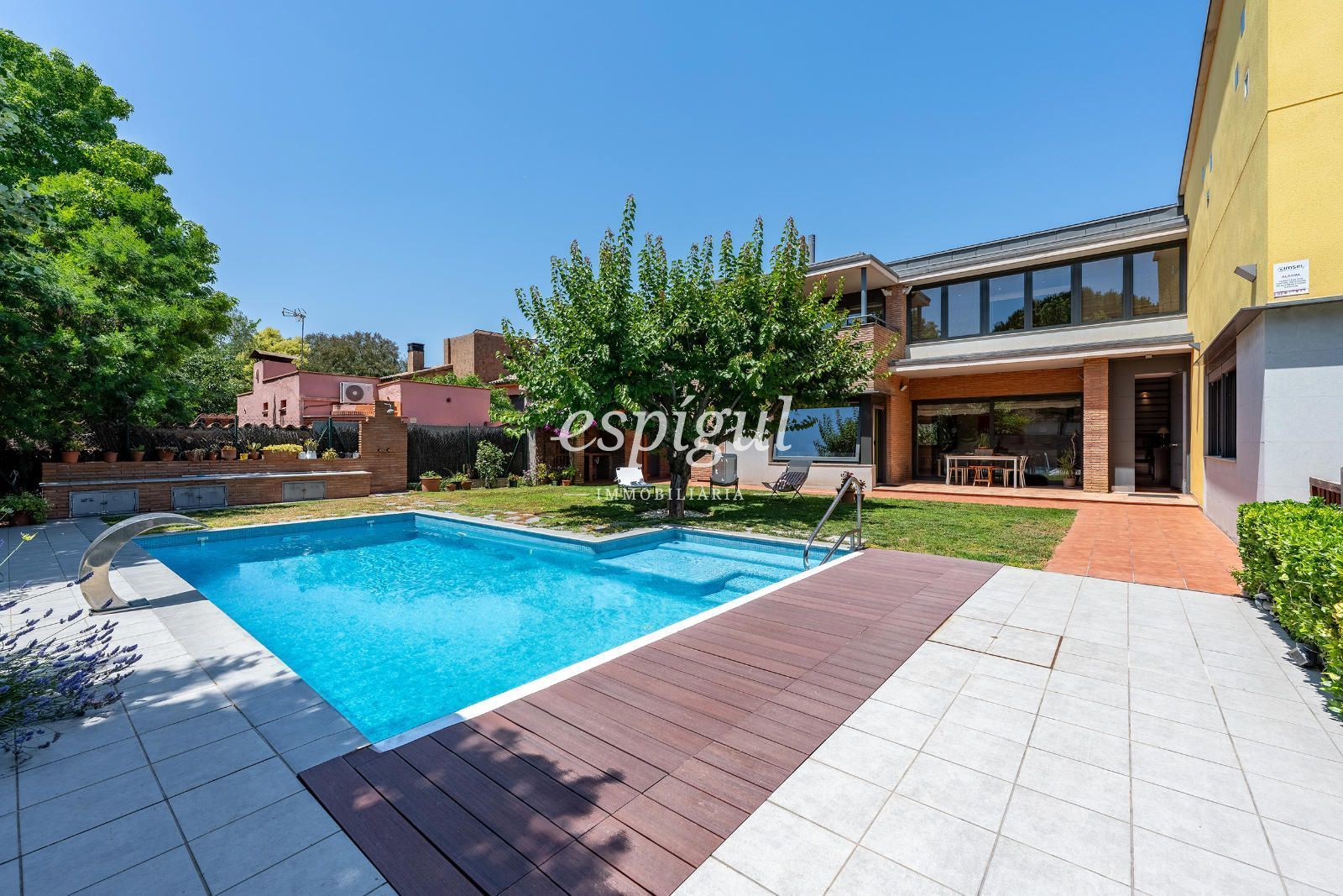 Piscina de Casa o chalet en venta en Sant Cugat del Vallès con Aire acondicionado, Calefacción y Parquet