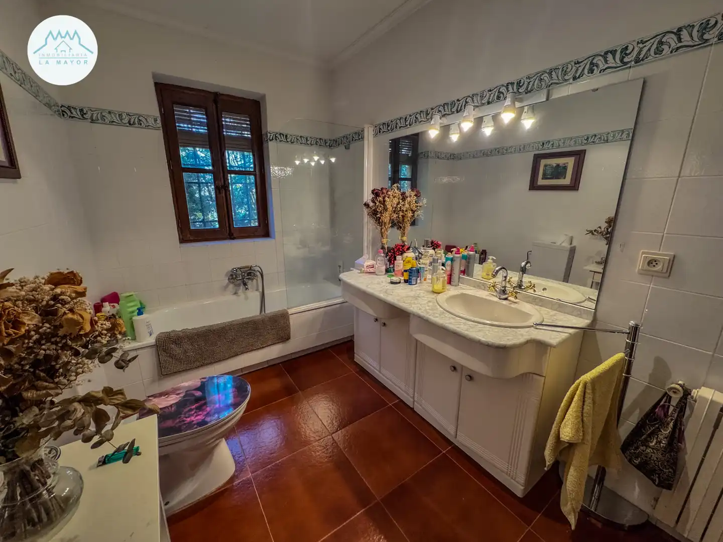 Baño de Casa o chalet en venta en Piedrabuena con Calefacción, Jardín privado y Terraza