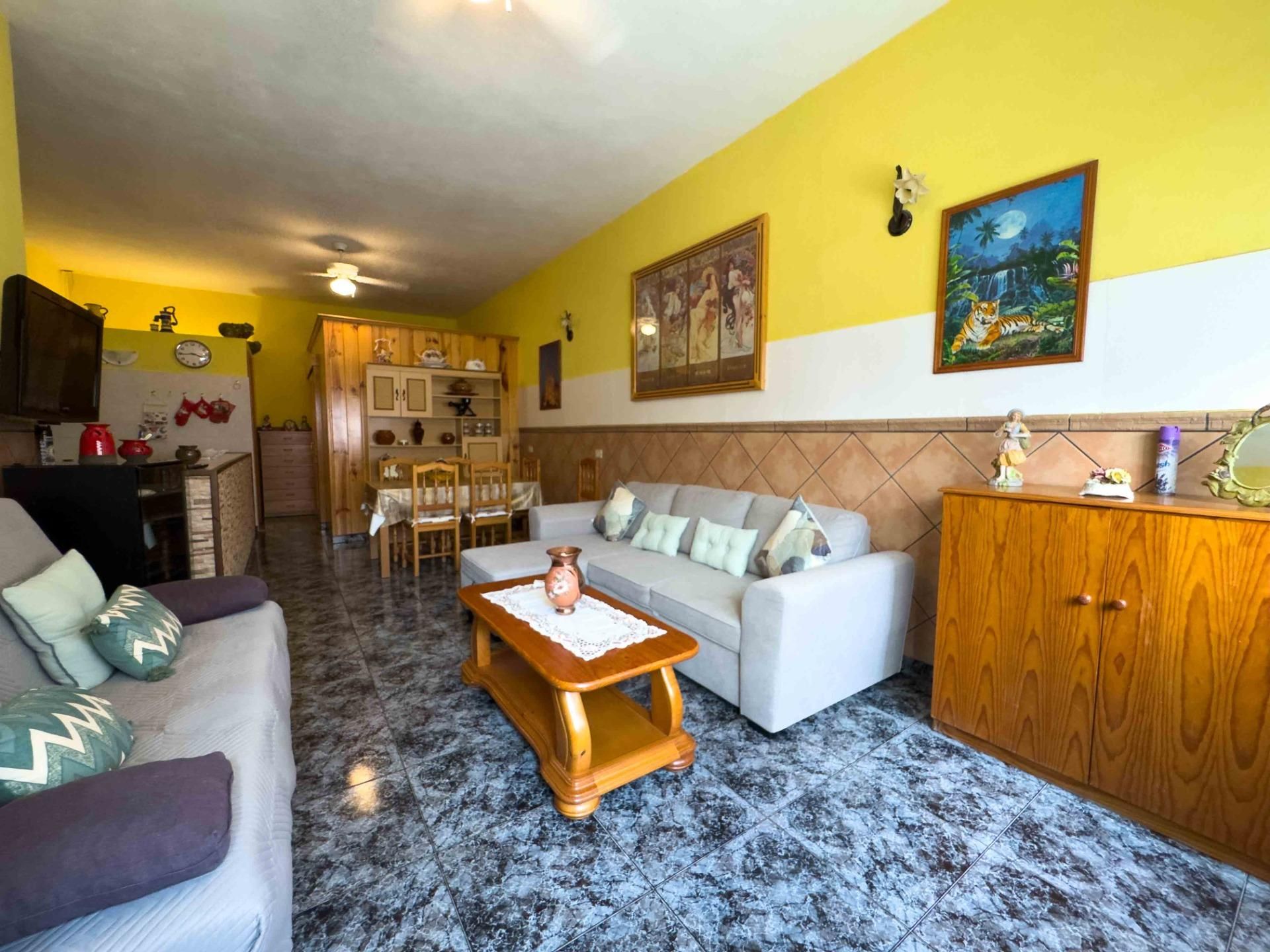 Sala d'estar de Casa adosada en venda en Arico amb Balcó