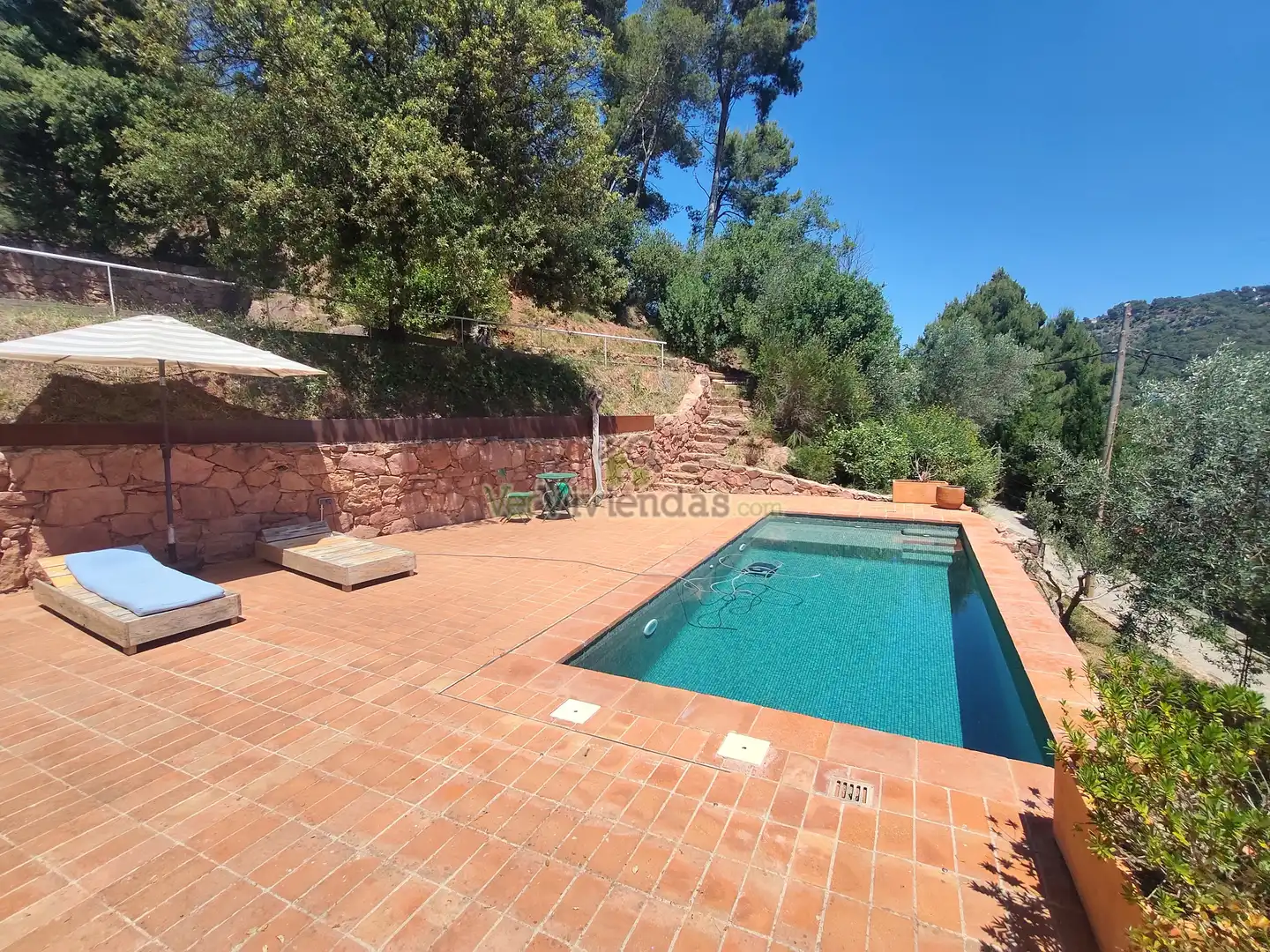 Piscina de Casa o xalet en venda en Castellar del Vallès amb Calefacció, Jardí privat i Parquet