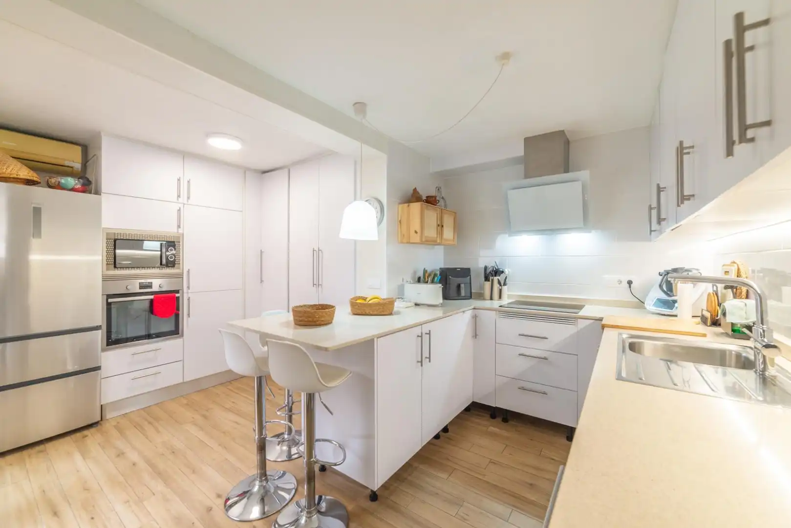 Cocina de Casa adosada en venta en San Pedro del Pinatar con Aire acondicionado, Terraza y Trastero