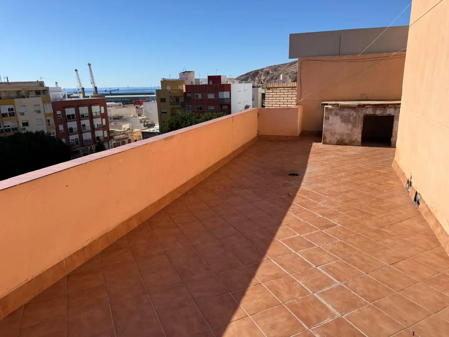 Terrasse von Dachboden zum Verkauf in Almería mit Terrasse