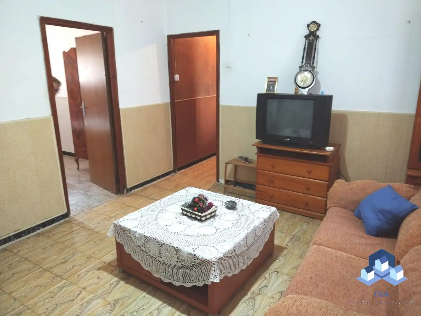 Living room of Houses for sale in Lorca  with Air Conditioner, Terrace and Storage room