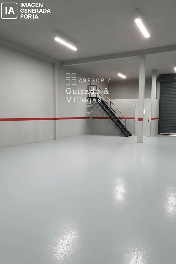 Parkplatz von Fabrikhallen zum Verkauf in Esplugues de Llobregat
