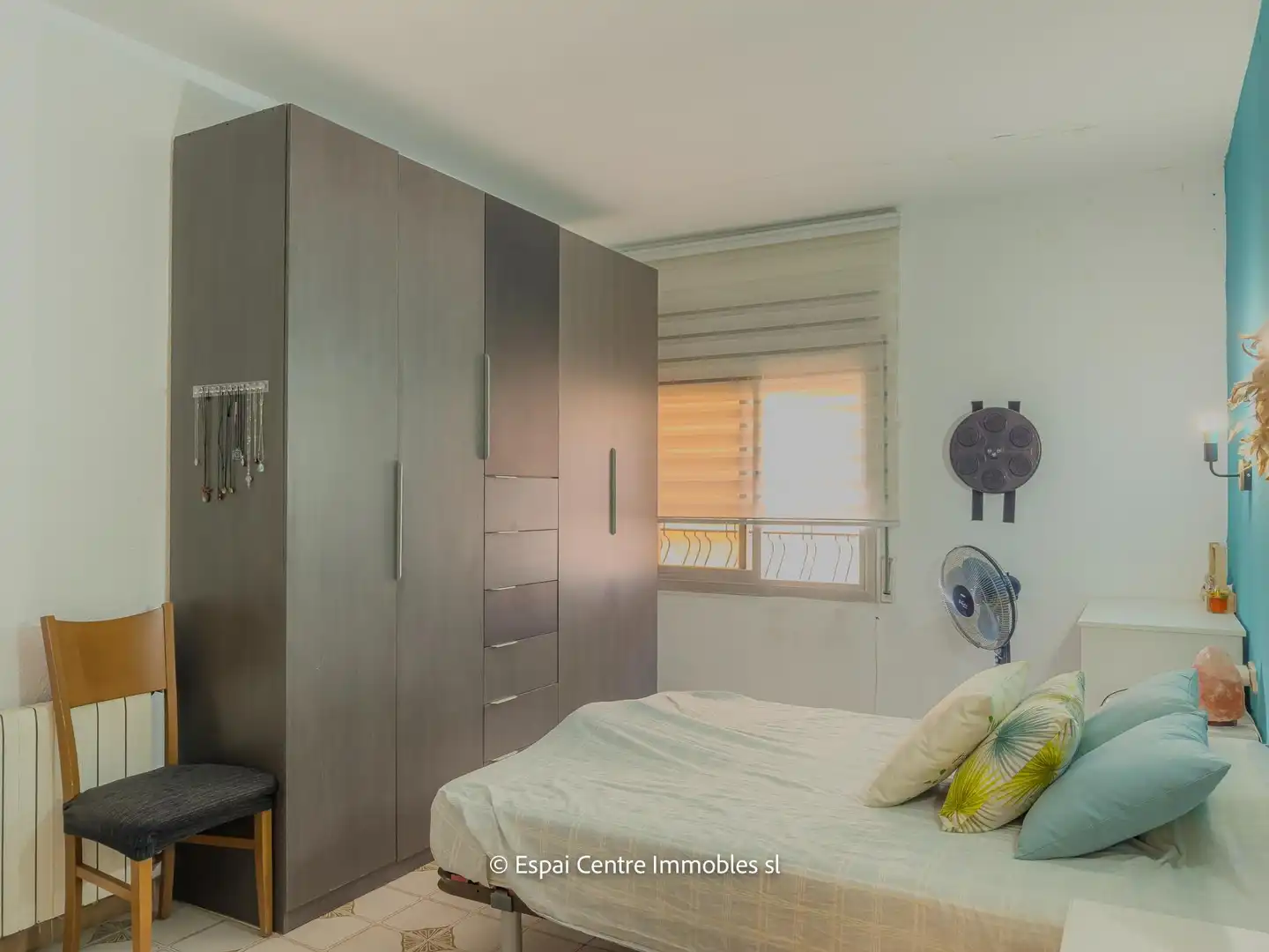 Schlafzimmer von Einfamilien-Reihenhaus zum Verkauf in Terrassa mit Heizung und Terrasse