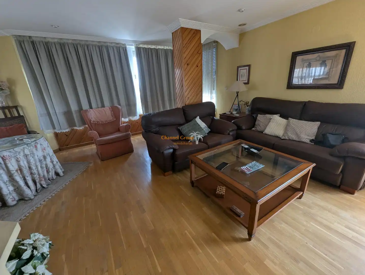 Living room of Flat for sale in Elche / Elx  with Parquet flooring
