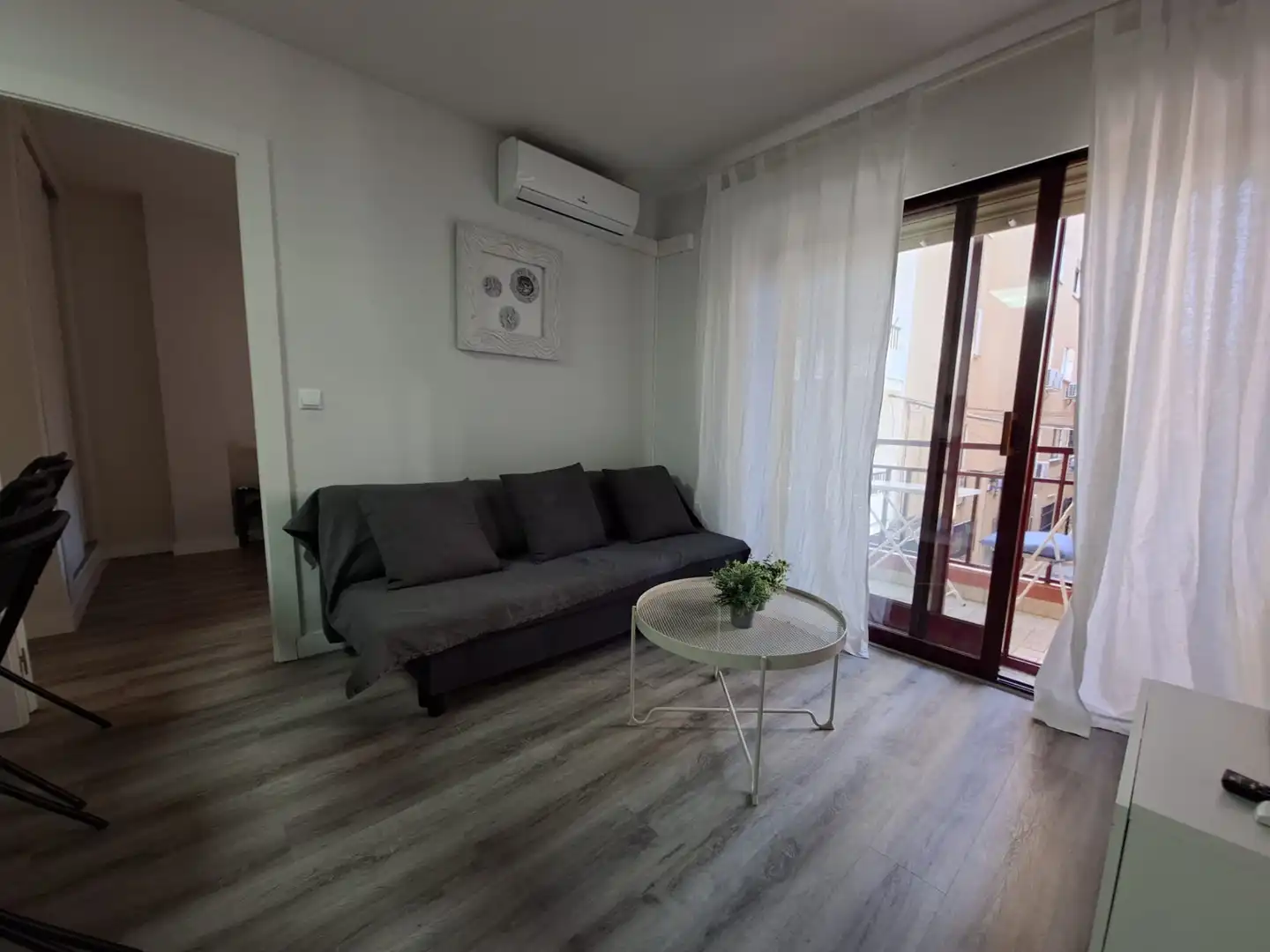 Sala d'estar de Pis de lloguer en Playa de los Boliches