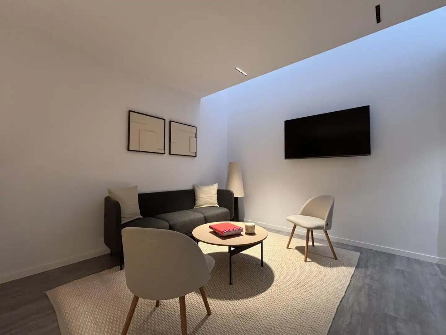 Sala de estar de Piso de alquiler en Madrid con Aire acondicionado, Calefacción y Terraza