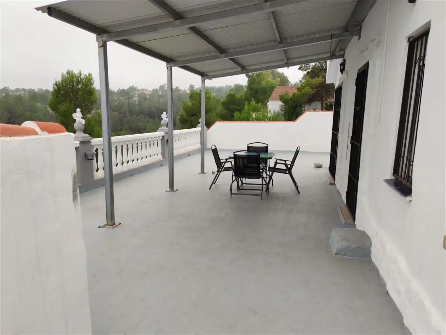 Terrassa de Casa o xalet en venda en Mogente / Moixent amb Aire condicionat i Piscina