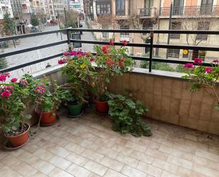 Balcony of Flat for sale in  Logroño  with Heating, Terrace and Storage room