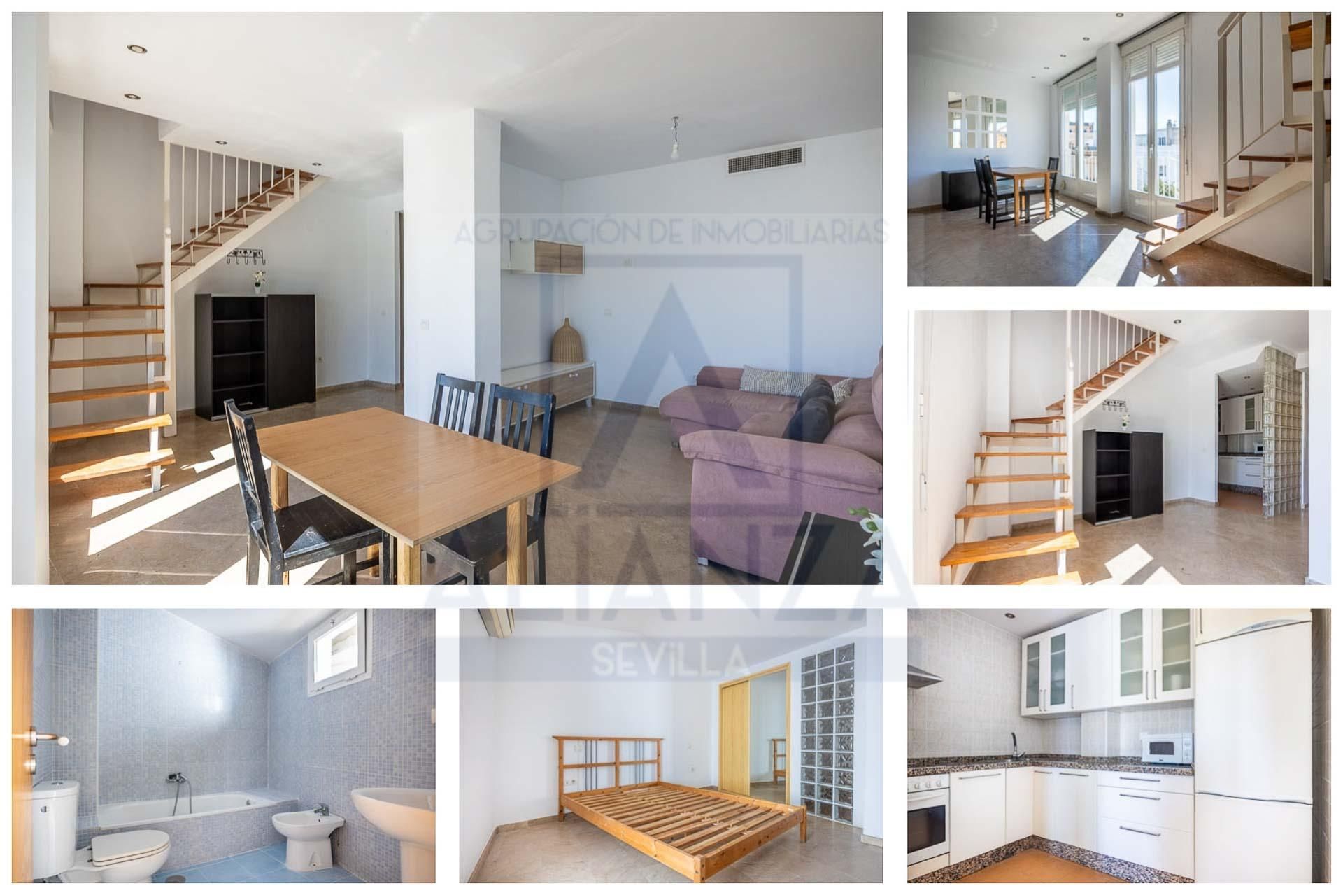 Vista exterior de Dúplex en venta en La Algaba con Aire acondicionado, Terraza y Trastero