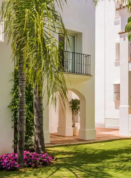 Jardí de Apartament de lloguer en Marbella amb Aire condicionat, Calefacció i Parquet