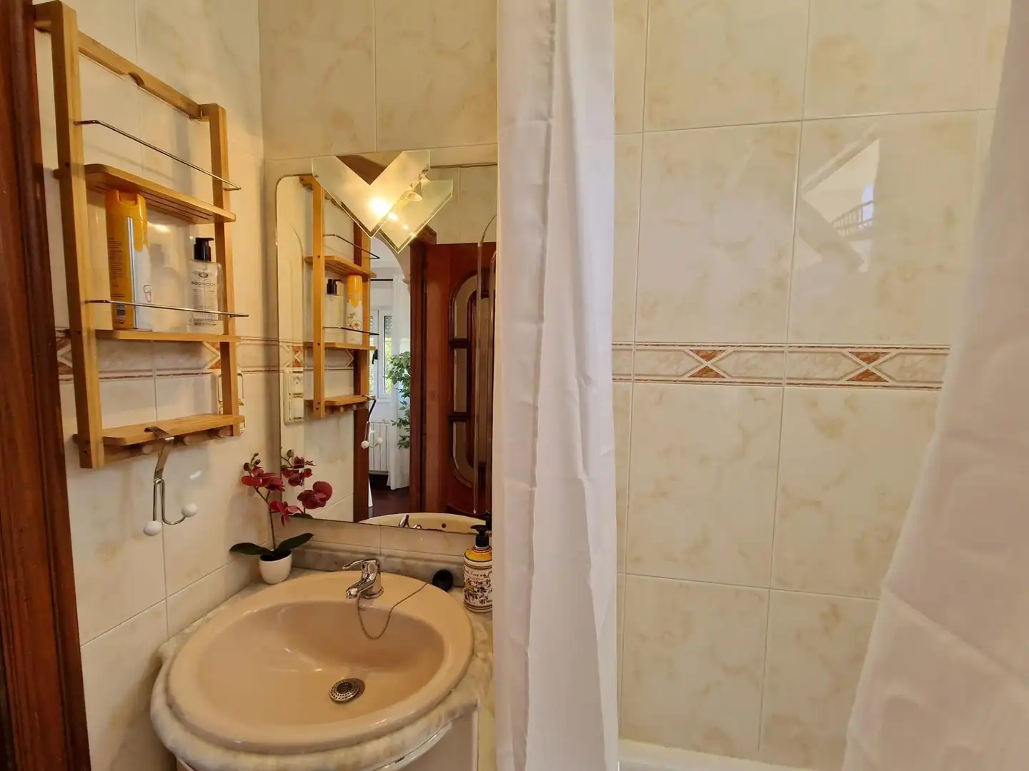 Badezimmer von Wohnung zur Miete in Santander mit Heizung, Terrasse und Möbliert