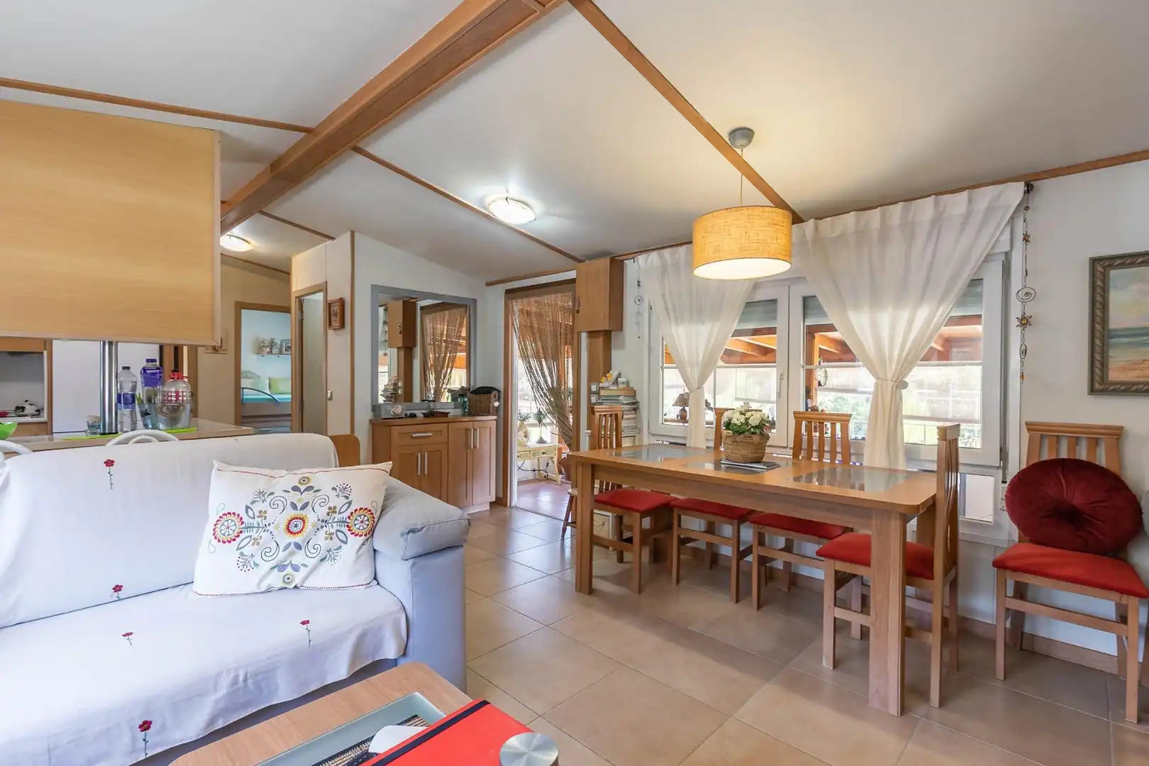 Dining room of Houses for sale in Almoguera  with Air Conditioner, Heating and Private garden