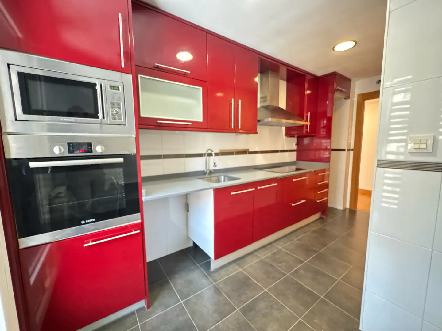 Kitchen of Flat for rent in Rivas-Vaciamadrid  with Heating, Private garden and Community pool