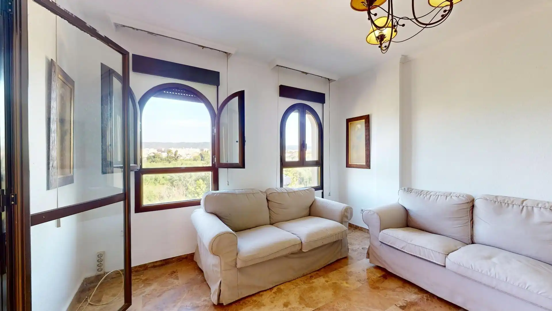 Sala de estar de Piso en venta en Córdoba con Aire acondicionado, Calefacción y Terraza