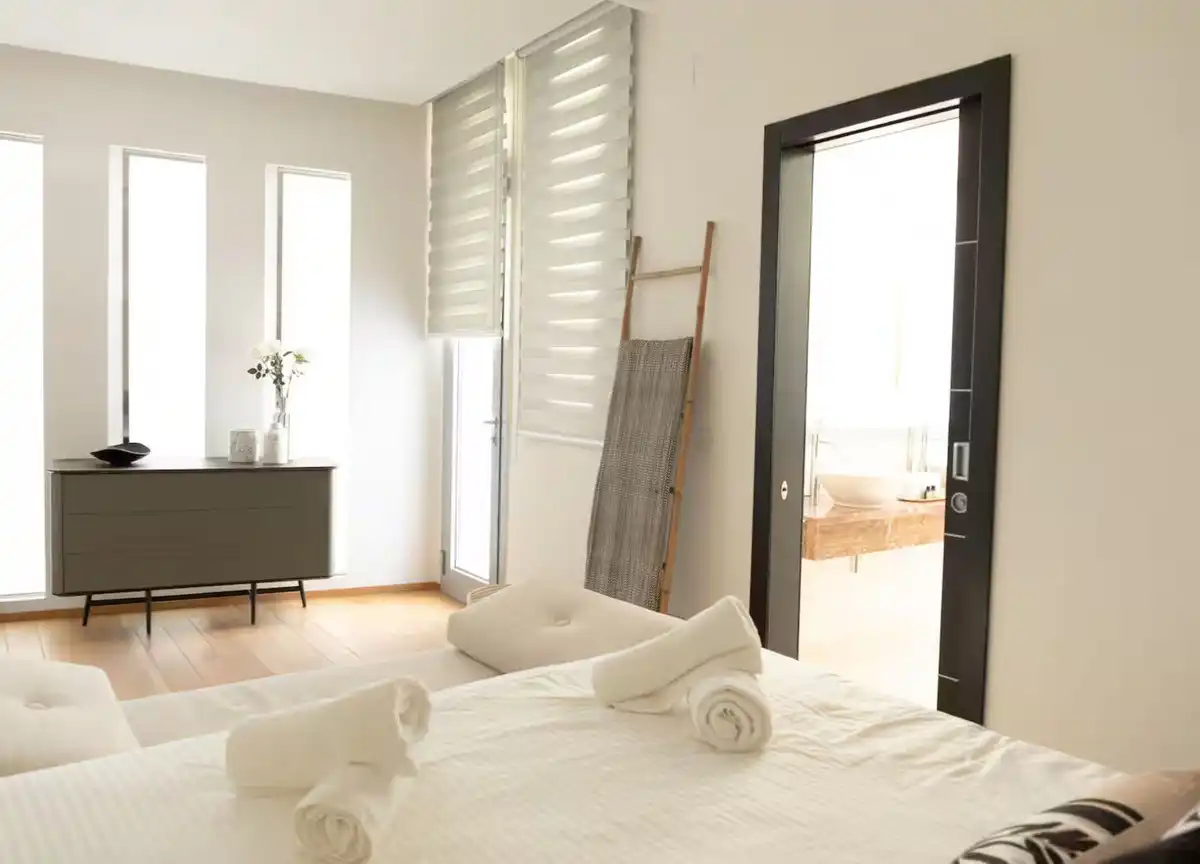 Bedroom of Detached homes for sale in Marbella  with Air Conditioner, Terrace and Storage room
