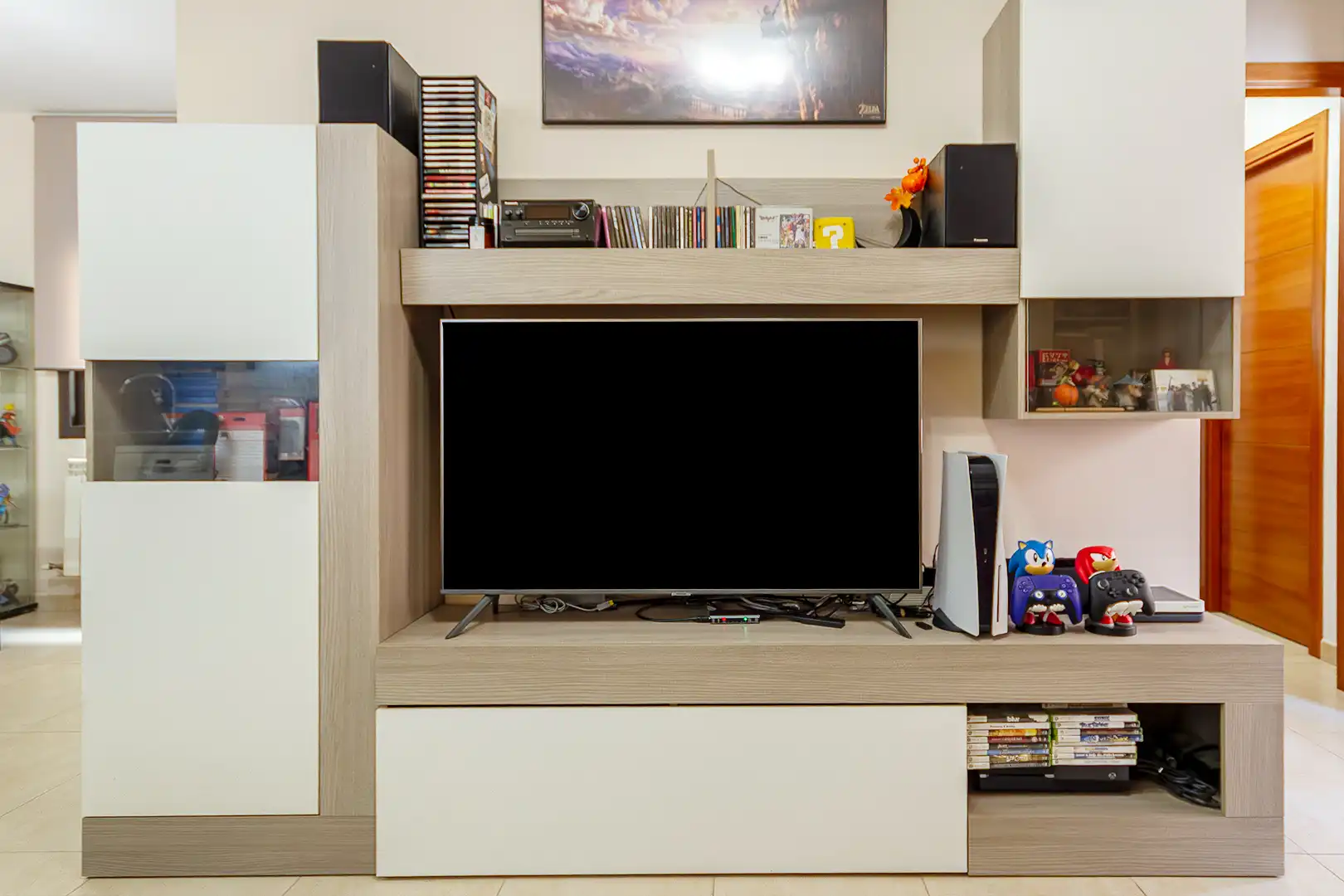 Living room of Flat for sale in Martorell  with Air Conditioner, Heating and Oven