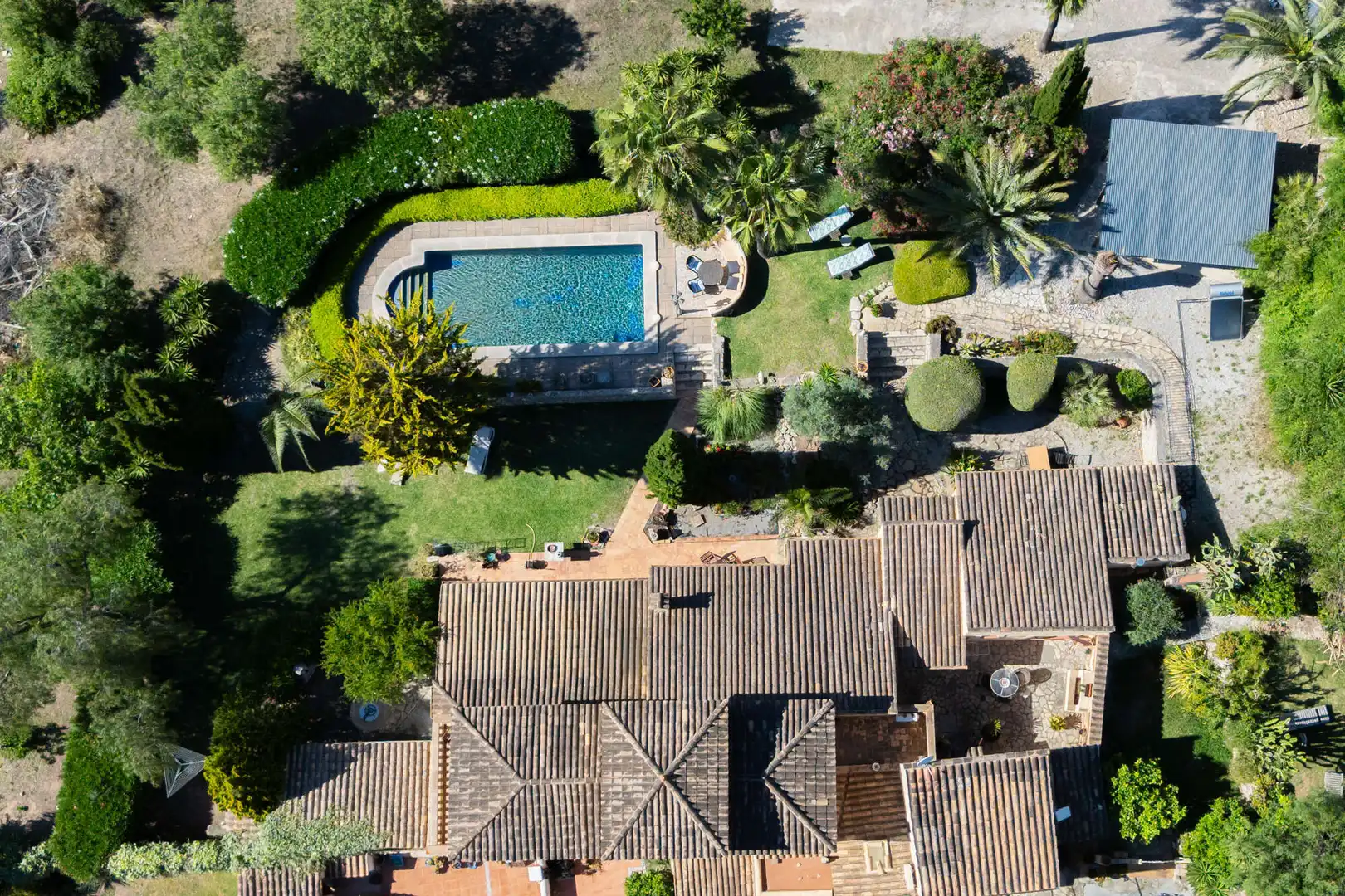 Jardí de Finca rústica en venda en Andratx amb Aire condicionat, Calefacció i Terrassa