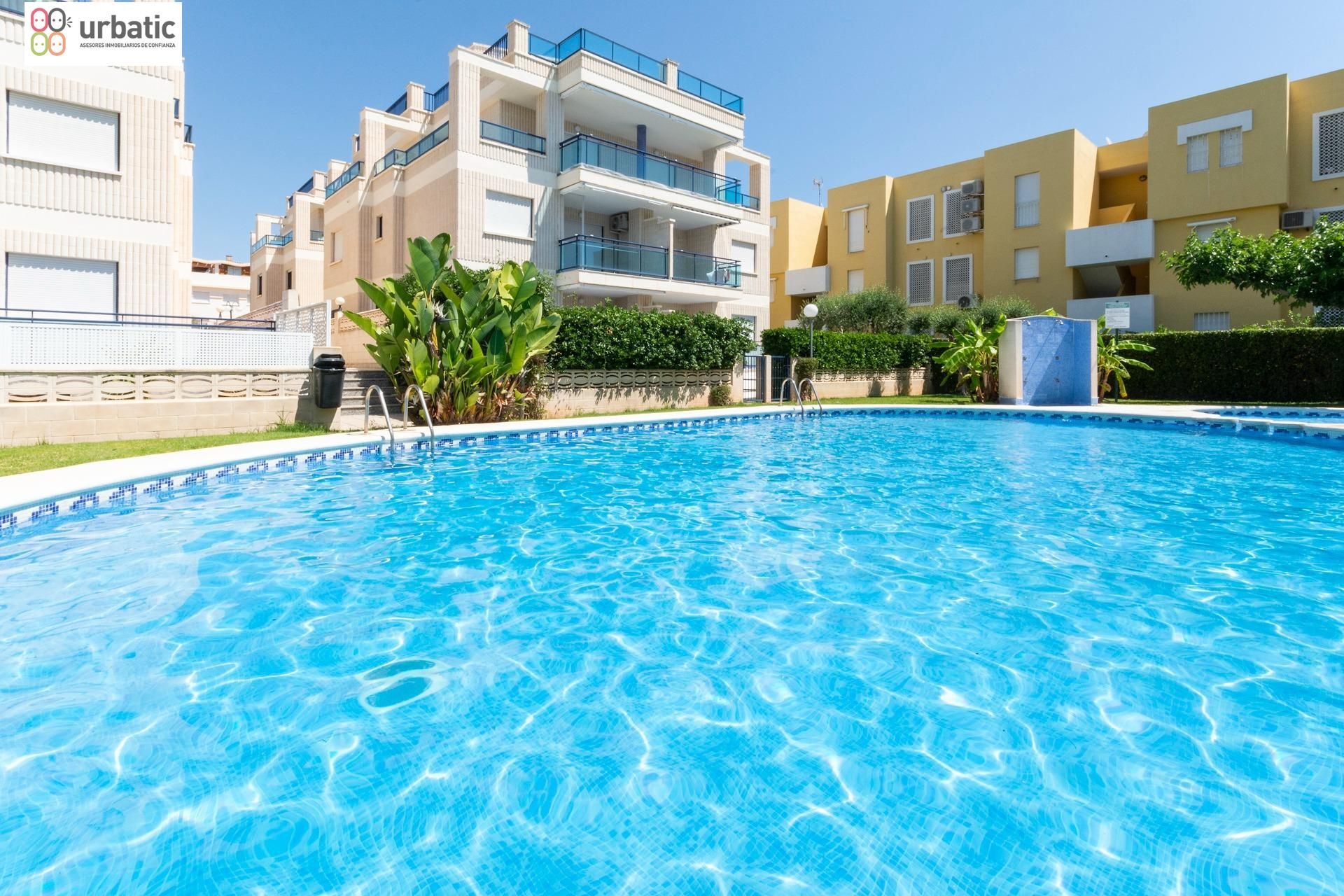 Piscina de Apartament en venda en Xeraco amb Jardí privat, Terrassa i Balcó