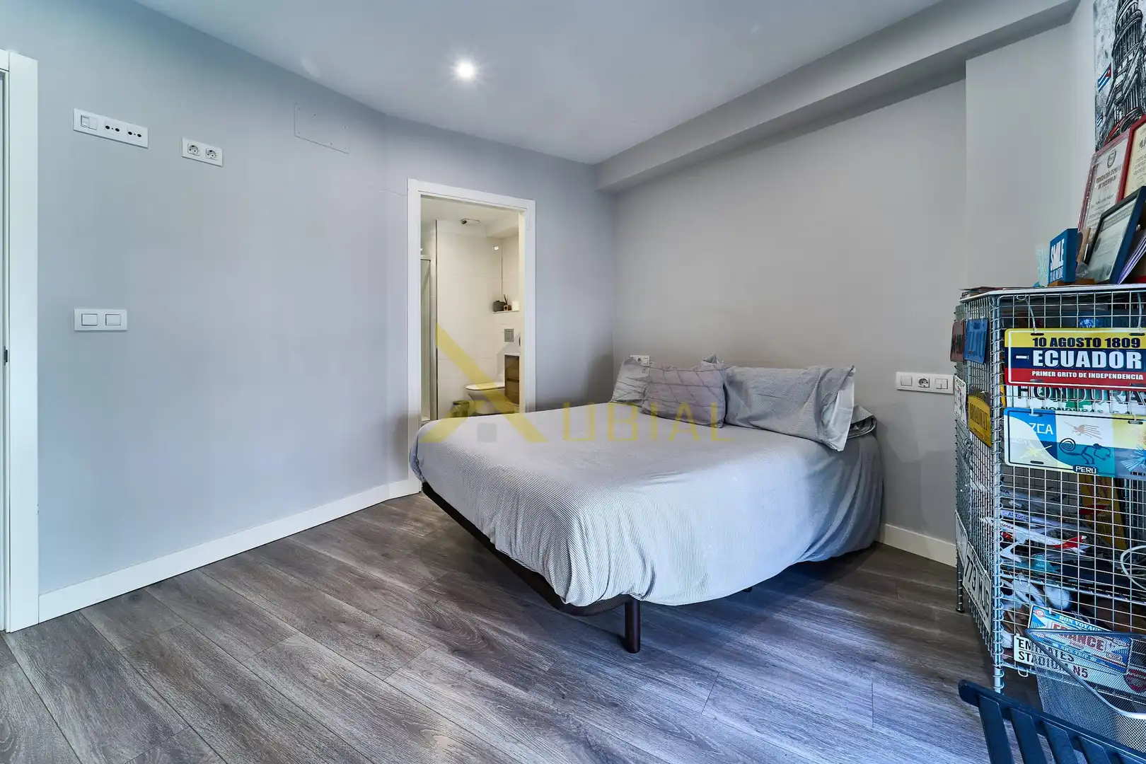 Bedroom of Flat for sale in A Coruña Capital   with Storage room, Furnished and Balcony