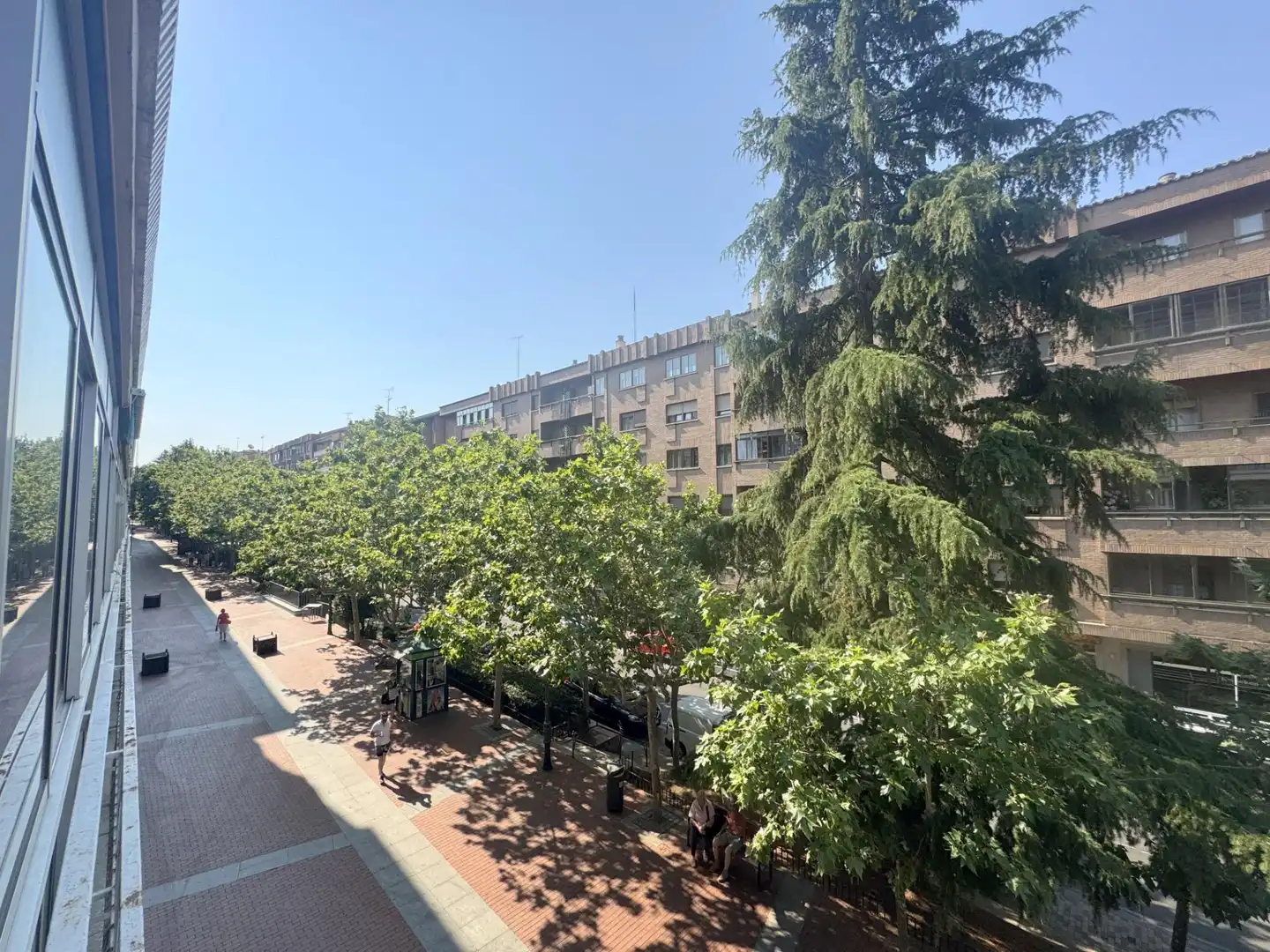 Vista exterior de Piso de alquiler en Ávila con Parquet y Amueblado