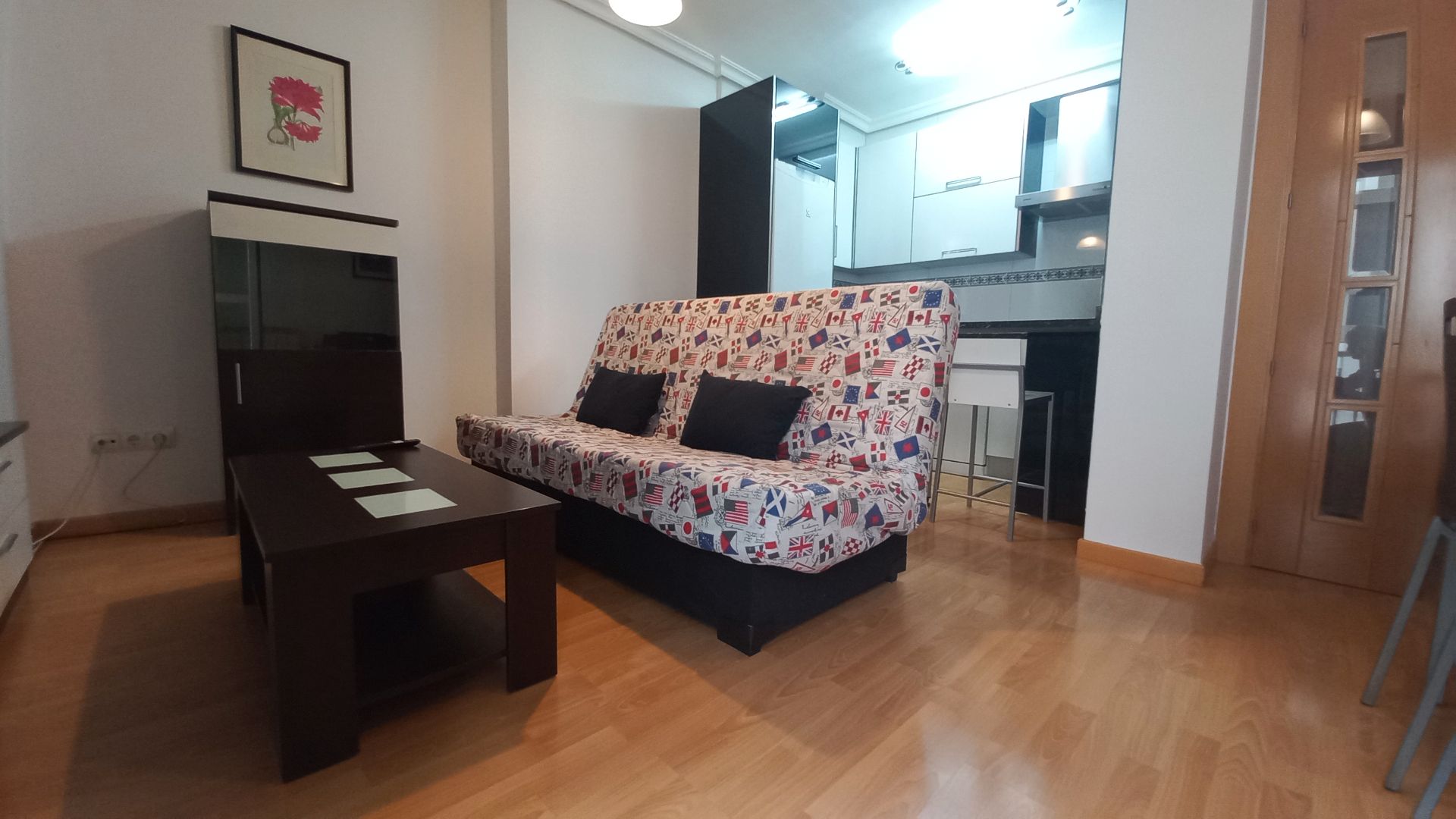 Living room of Apartment for sale in Zamora Capital   with Heating and Furnished