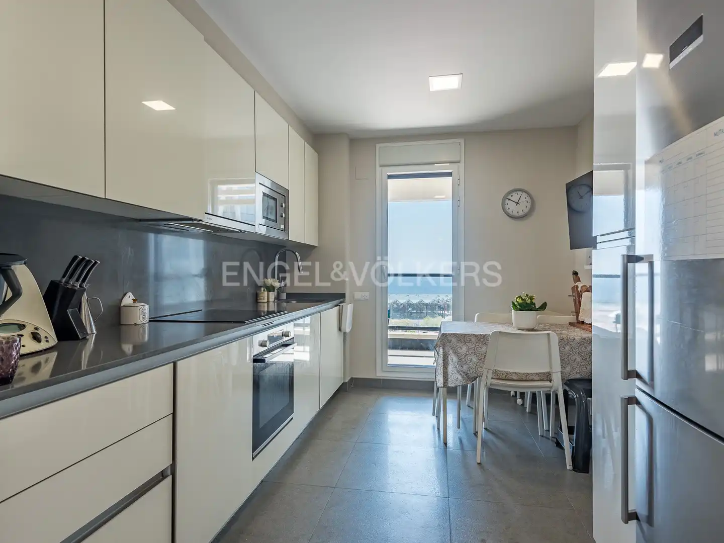 Kitchen of Flat for sale in Barcelona  with Air Conditioner, Heating and Parquet flooring