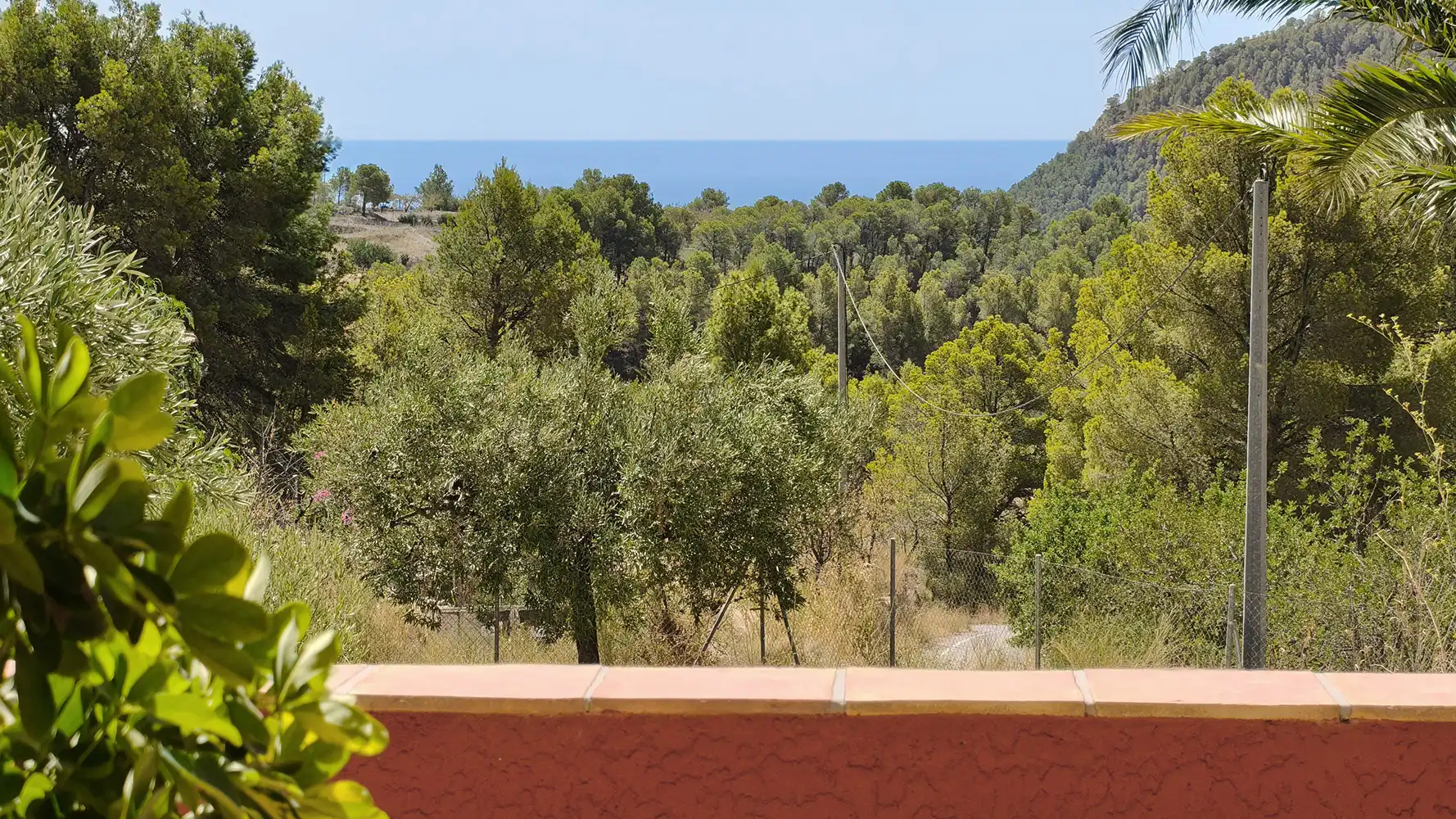 Jardí de Finca rústica en venda en Finestrat amb Aire condicionat, Calefacció i Jardí privat