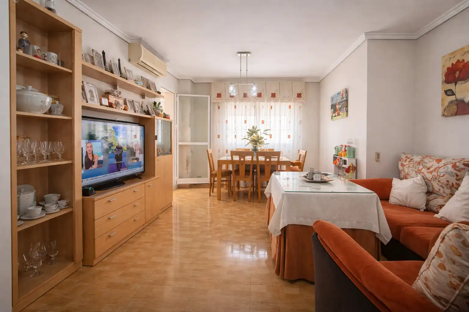 Sala de estar de Piso en venta en Huelva con Aire acondicionado