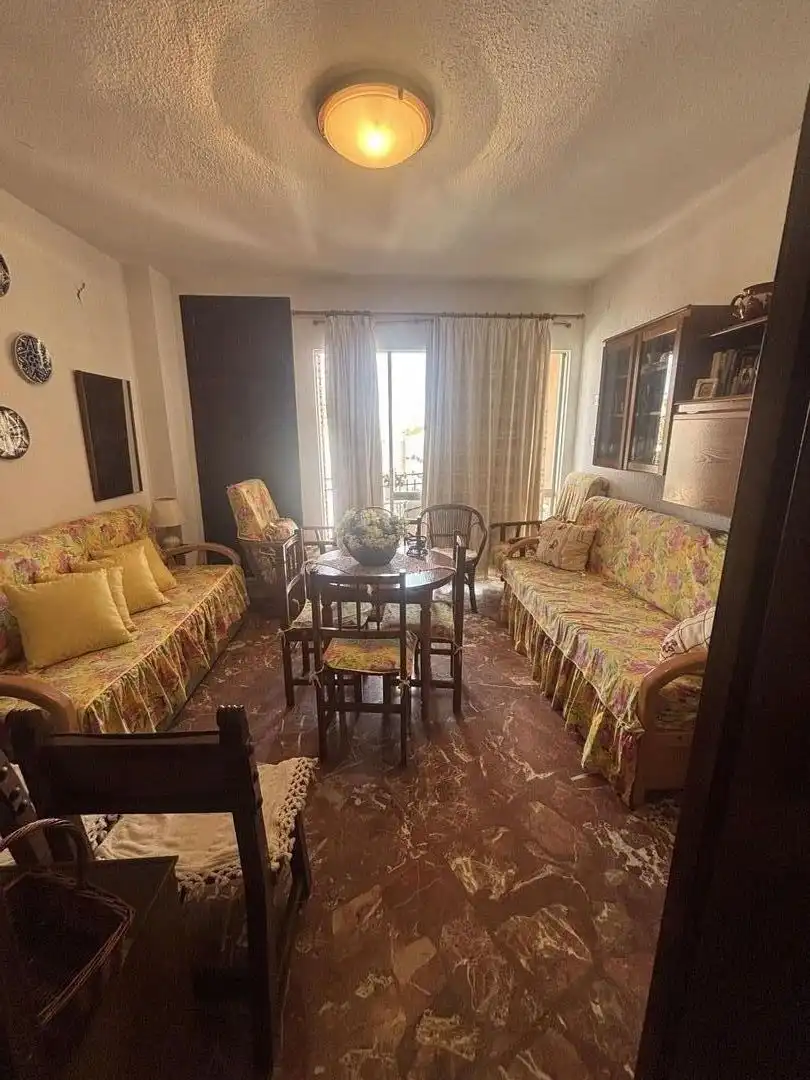 Living room of Study for sale in Benalmádena  with Terrace, Furnished and Balcony