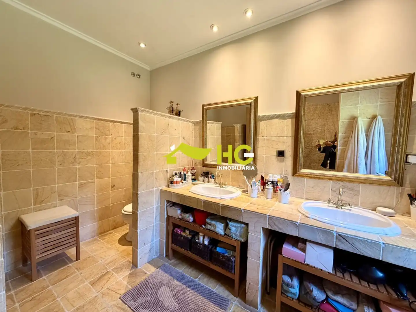 Baño de Casa o chalet en venta en Villaviciosa de Odón con Aire acondicionado, Calefacción y Jardín privado