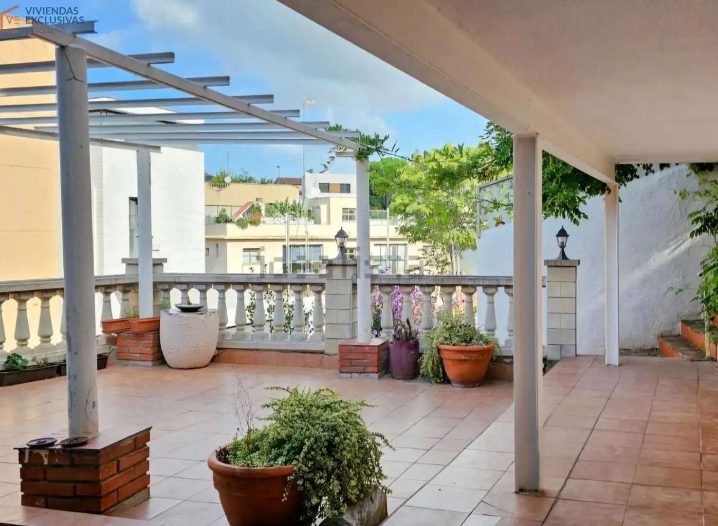 Terraza de Casa o chalet en venta en Sant Just Desvern con Aire acondicionado, Calefacción y Parquet
