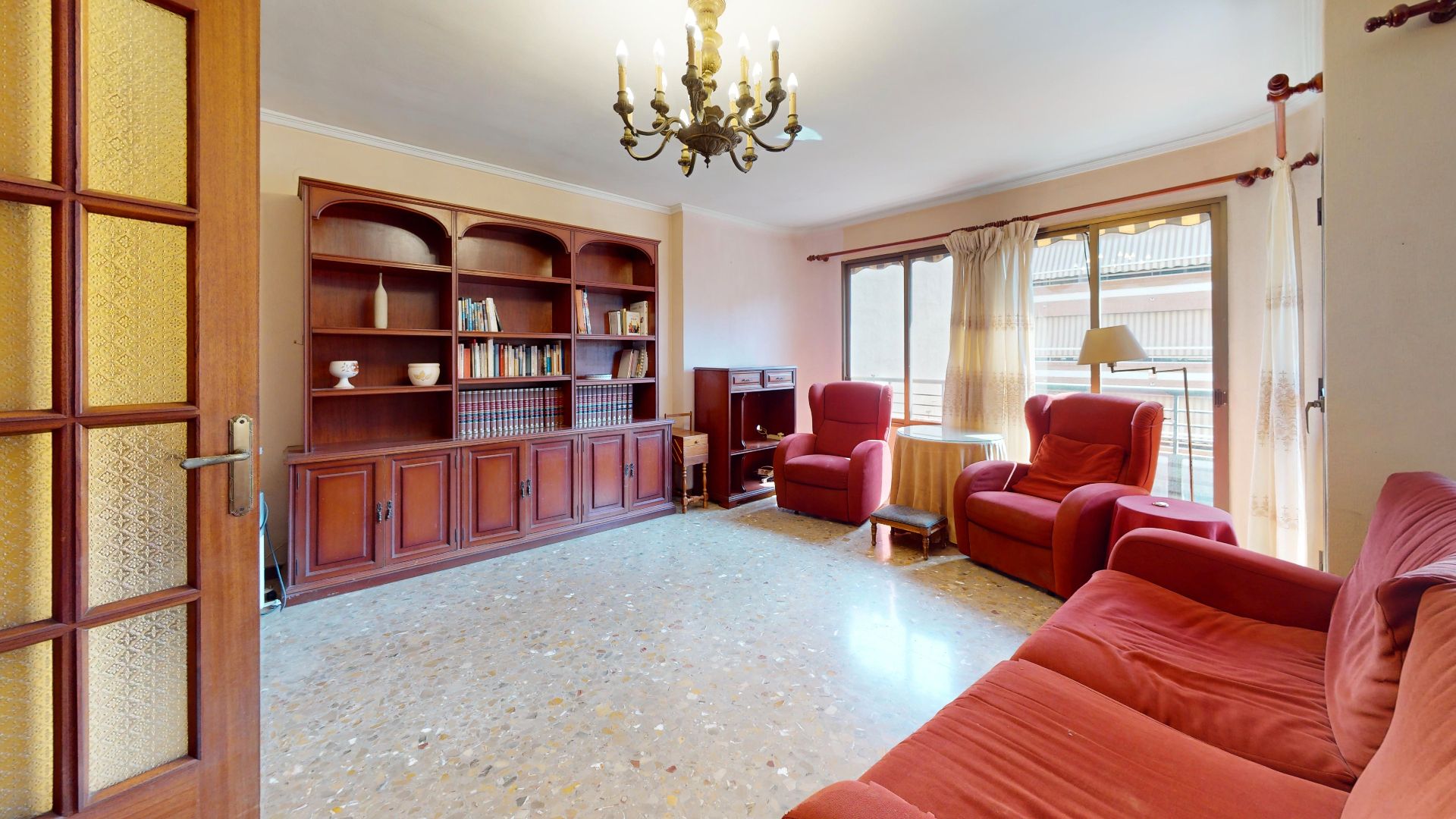 Living room of Flat for sale in Sant Joan d'Alacant  with Air Conditioner, Heating and Furnished