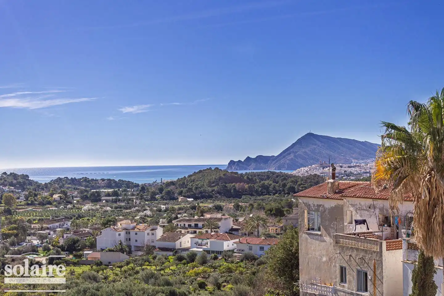 Vista exterior de Ático en venta en Altea con Aire acondicionado, Terraza y Trastero