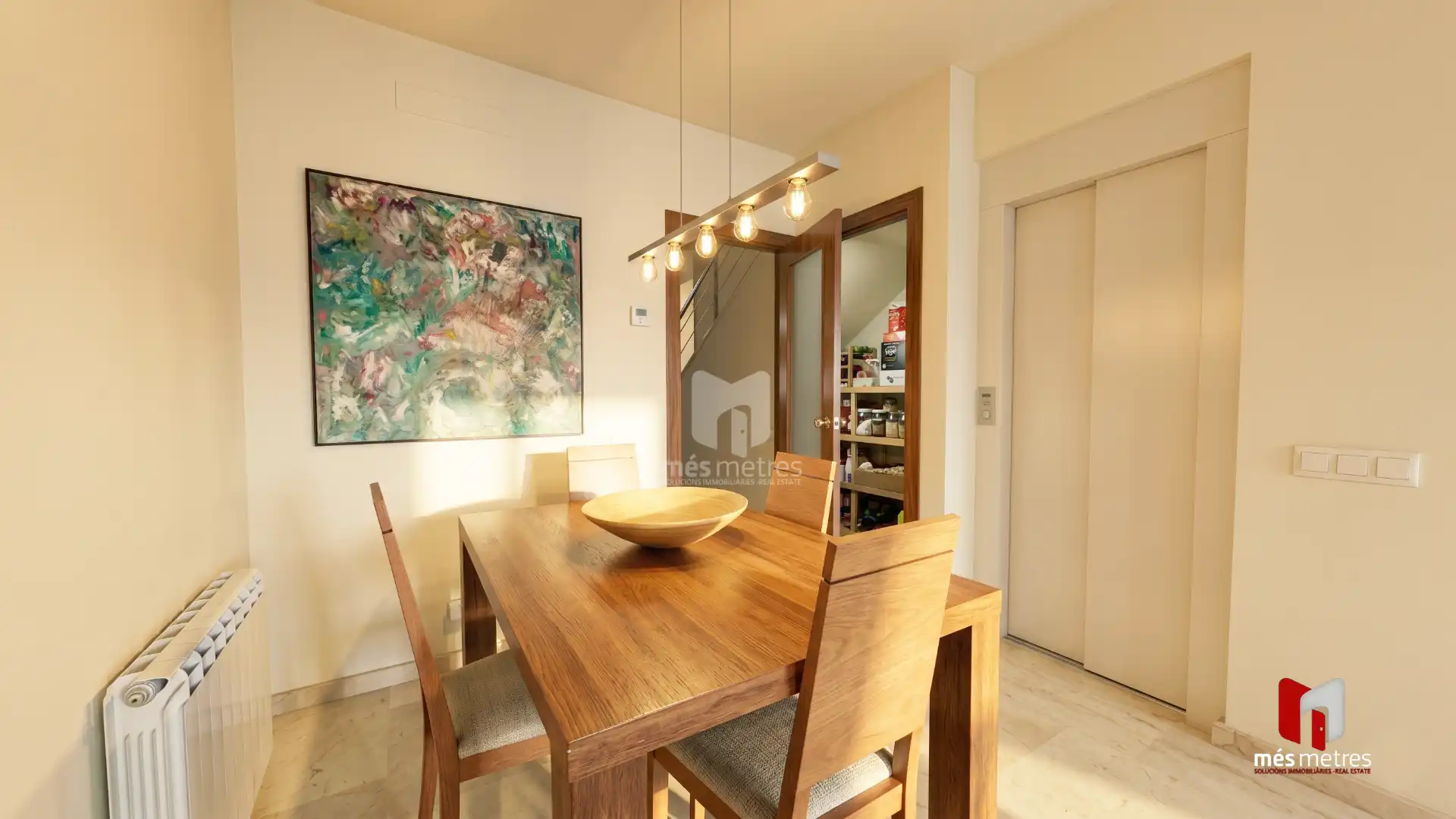 Dining room of Houses for sale in El Masnou  with Heating, Private garden and Storage room