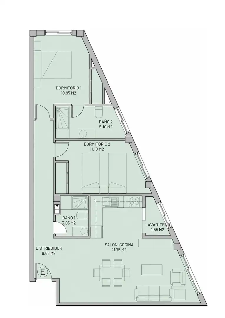 Appartamento con ascensore in vendita a Santa Uxía de Ribeira, imagen 2