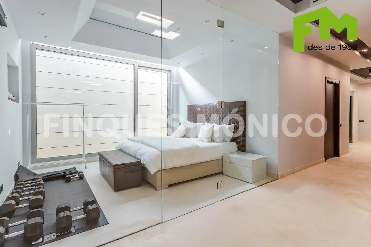 Bedroom of Houses for sale in Teià  with Air Conditioner, Heating and Private garden