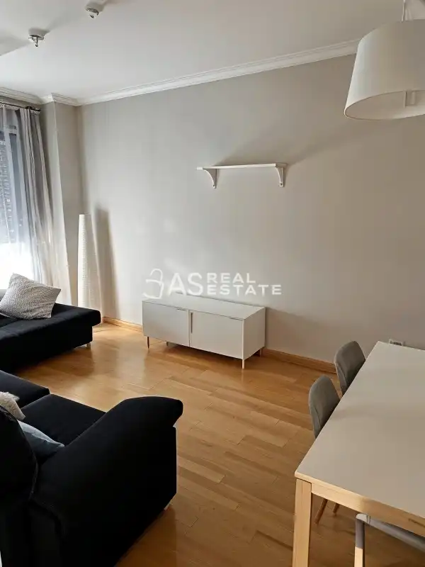 Living room of Flat for sale in Madrid  with Air Conditioner, Swimming Pool and Furnished