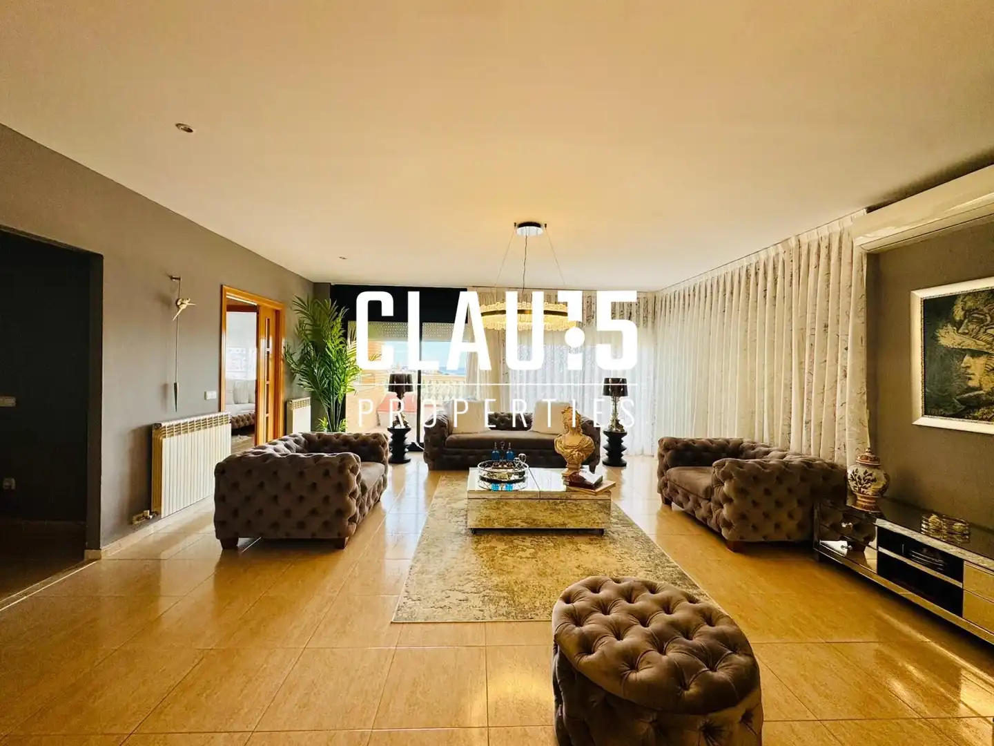 Sala de estar de Casa o chalet en venta en Canet de Mar con Jardín privado, Terraza y Piscina