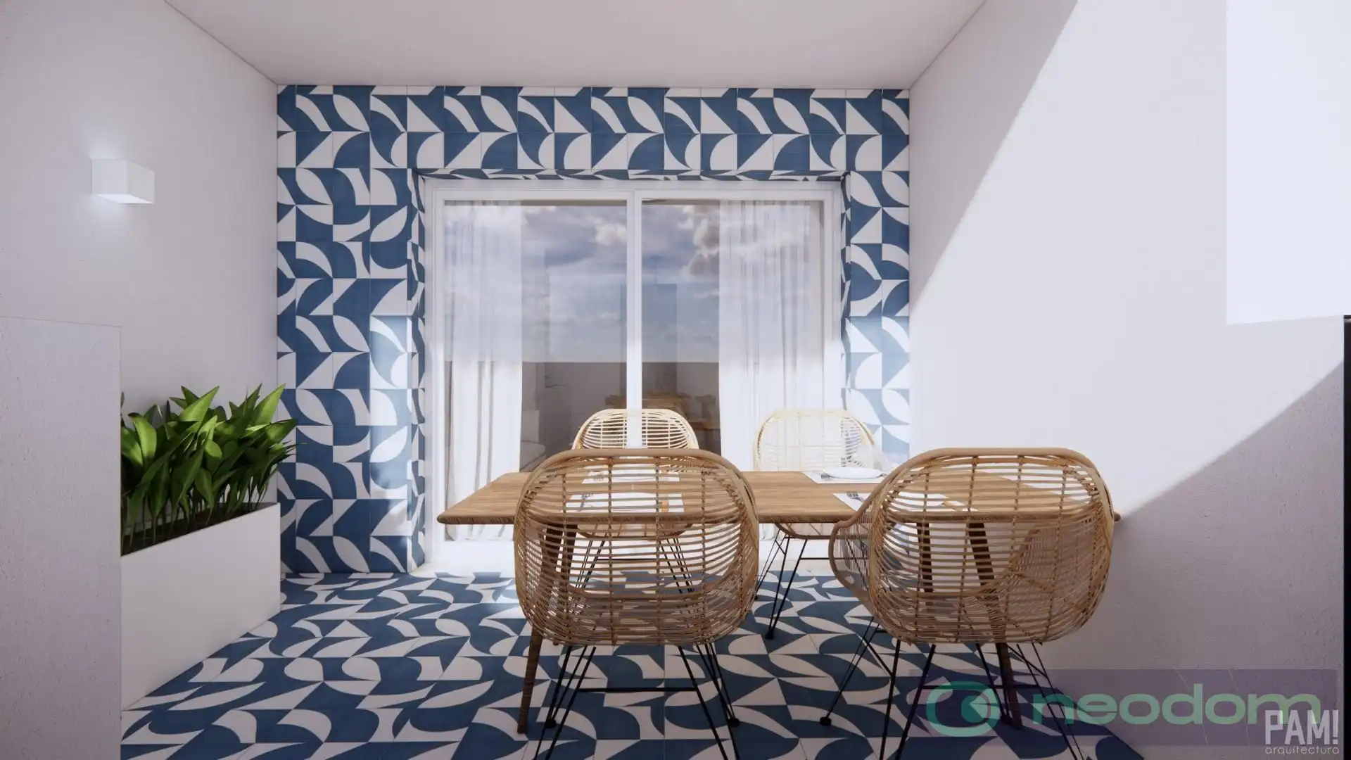 Dining room of Flat for sale in Pilar de la Horadada  with Air Conditioner, Terrace and Swimming Pool