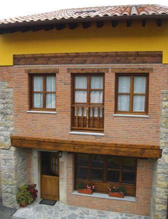 Terrassa de Casa adosada de lloguer en Ribadedeva amb Calefacció, Jardí privat i Moblat