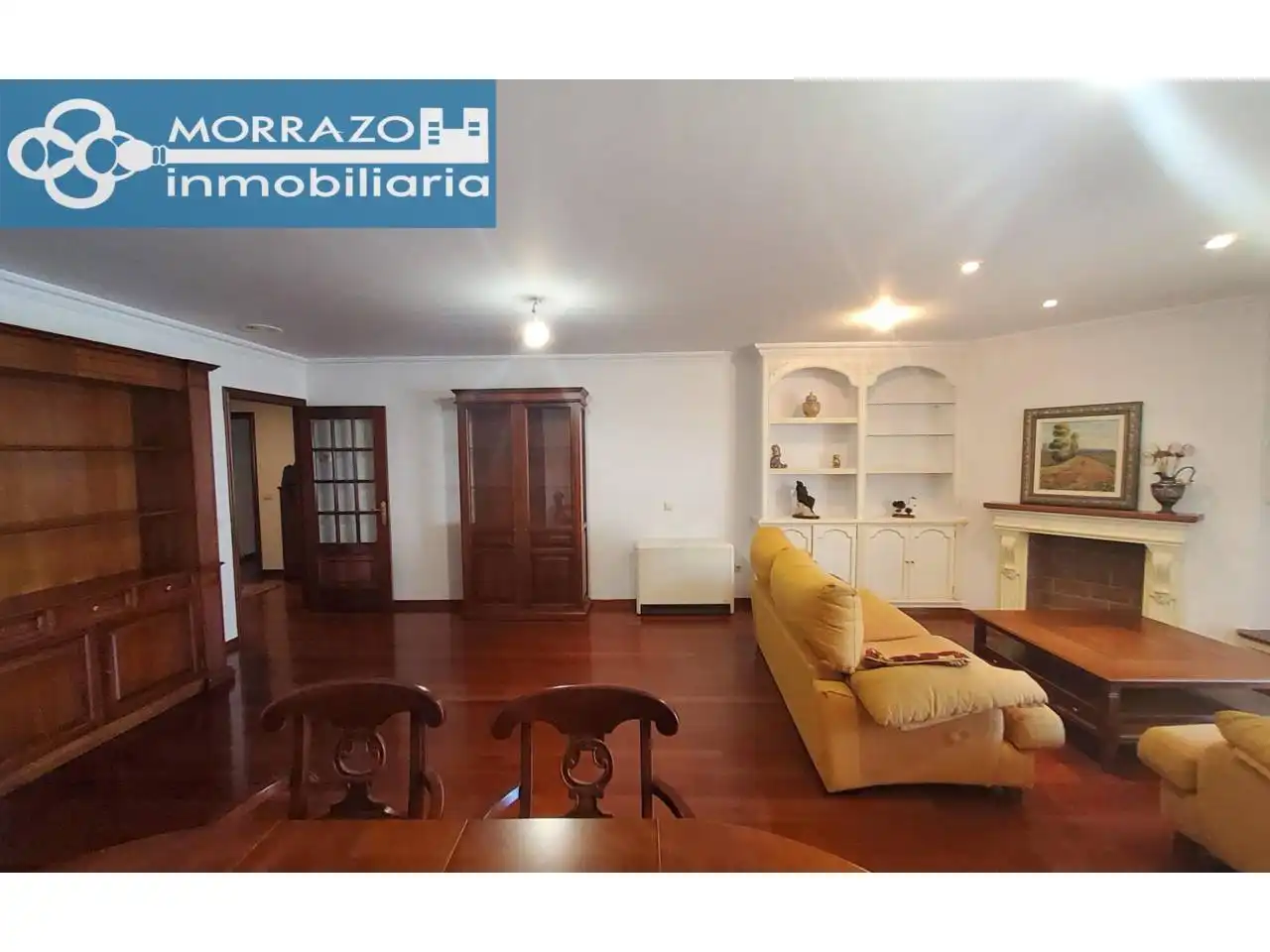 Living room of Flat for sale in Bueu  with Heating, Parquet flooring and Terrace