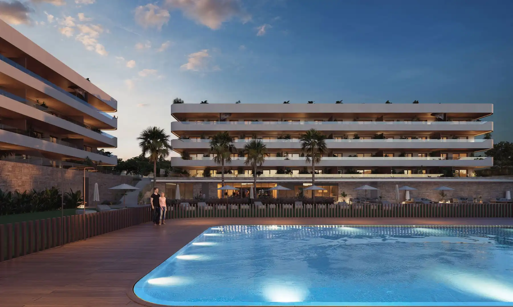 Apartament amb piscina en venda a Puerto Deportivo
