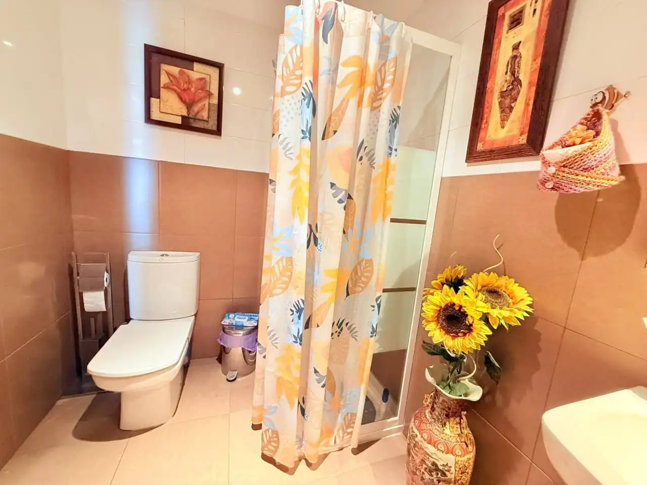 Bathroom of Flat for sale in Sant Celoni  with Heating, Furnished and Alarm