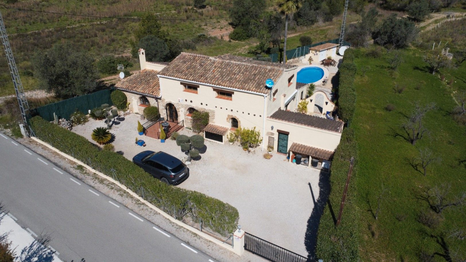 Vista exterior de Casa o xalet en venda en Murla amb Aire condicionat, Calefacció i Jardí privat