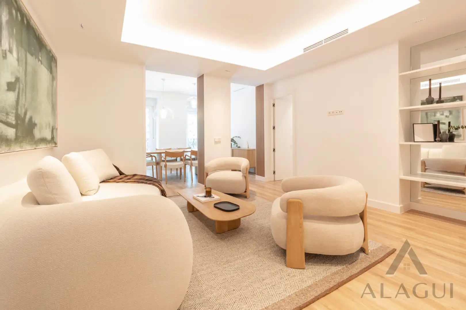 Sala de estar de Apartamento en venta en Madrid con Aire acondicionado, Calefacción y Amueblado