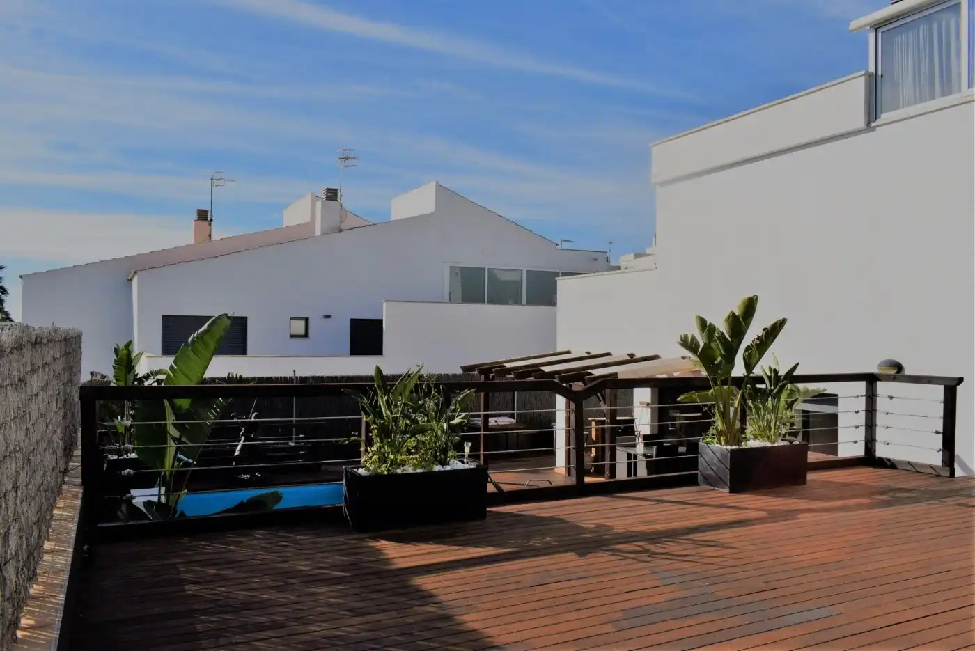 Terrassa de Casa adosada en venda en Calafell amb Calefacció, Jardí privat i Terrassa