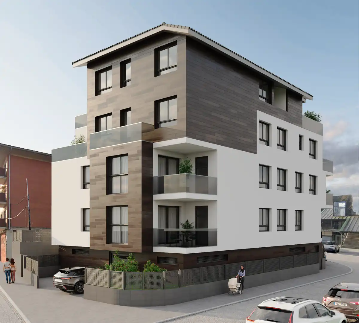 Vista exterior de Ático en venta en Amorebieta-Etxano con Terraza y Balcón